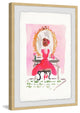"Pink Wall Vanity" Framed Painting Print, 20"x30"