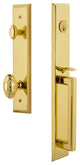Fifth Avenue 1-Piece Dummy Handleset, D Grip and Grande Victorian Knob, 849522