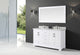 60" Double Sink Bathroom Vanity Base