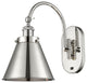 Innovations 918-1W-PN-M13-PN 1 Light 8" Sconce, Polished Nickel