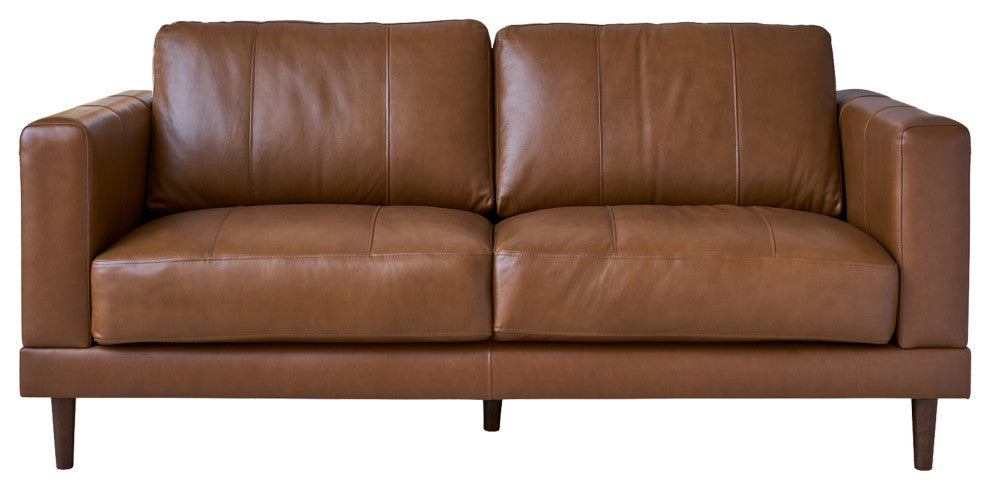 Picket House Hanson Loveseat, Fiero Tan