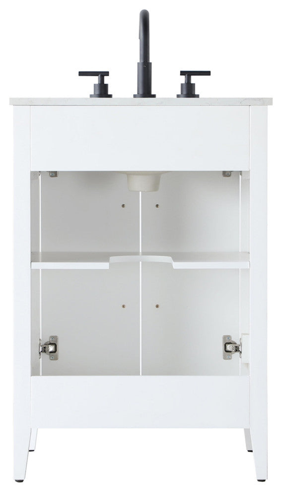 Elegant Lighting VF29324 Millie 24" - Chestnut Brown