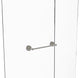Que New 18" Shower Door Towel Bar, Satin Nickel