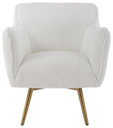 Uttermost - 23805 - Swivel Chair - Oasis - Brushed Brass