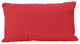 GDF Studio Kaffe Indoor Water Resistant Rectangular Throw Pillow, Red, Set of 2