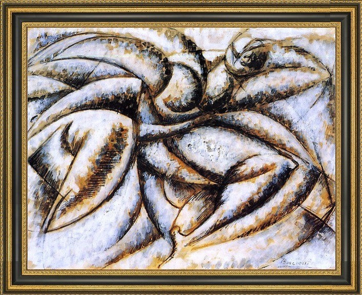 Umberto Boccioni Dynamism Human Body