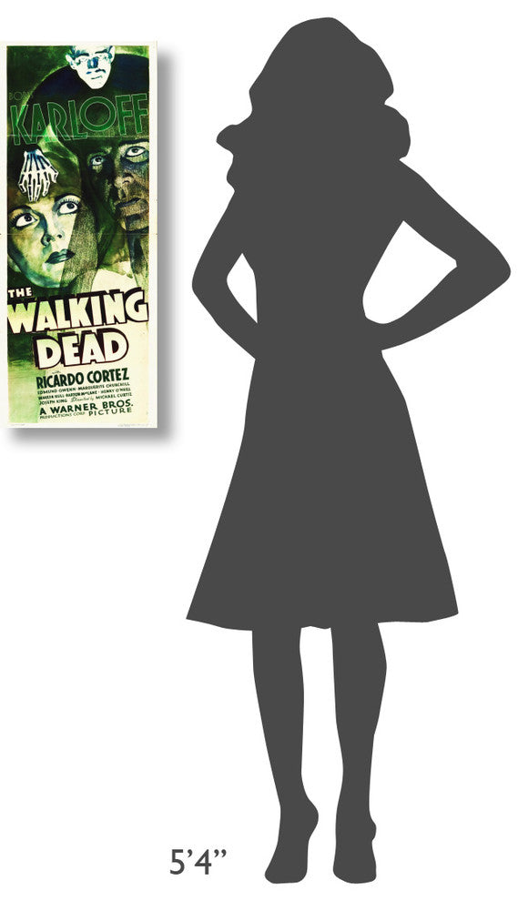 "Walking Dead Insert, 1936" Canvas by Hollywood Photo Archive, 12x30"