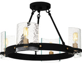 Quoizel GLC1720 Gloucester 4 Light 20"W Semi-Flush Ceiling - Matte Black