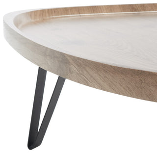 Safavieh Amira Coffee Table, Oak/Black