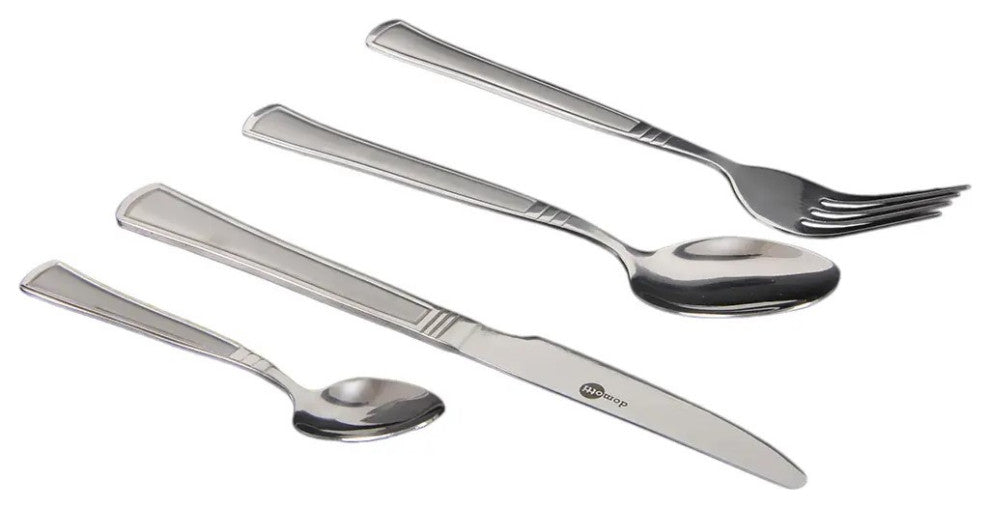 AVA Stainless Steel Flatware set in a case, 72 pcs