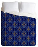 Deny Designs Belle13 Royal Damask Pattern Duvet Cover - Lightweight