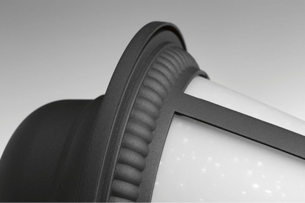 1-Light Close-To-Ceiling, Black