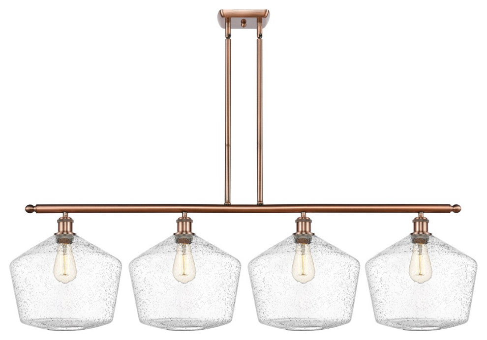 Innovations Cindyrella 4-Light Island Light 516-4I-AC-G654-12, Antique Copper