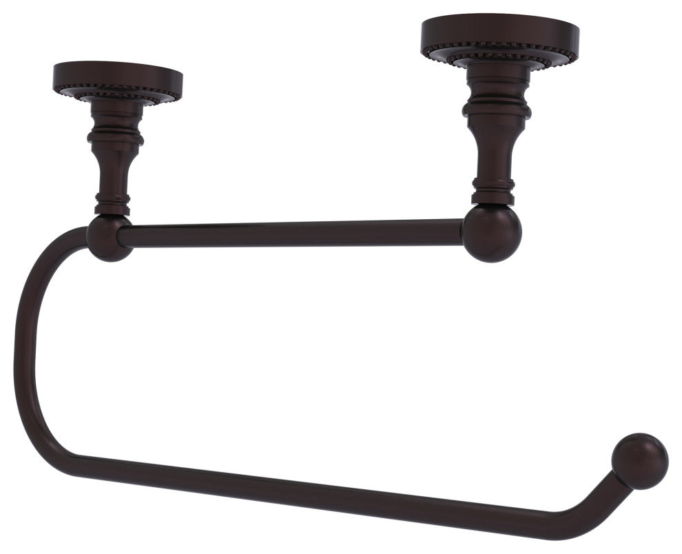 Dottingham Under Cabinet Paper Towel Holder, Antique Bronze