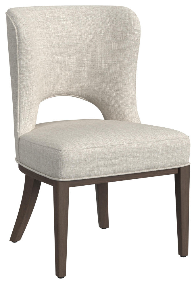 Trevino Dining Chair - Set of 2 - Clarkson's Sand/Chestnut Brown