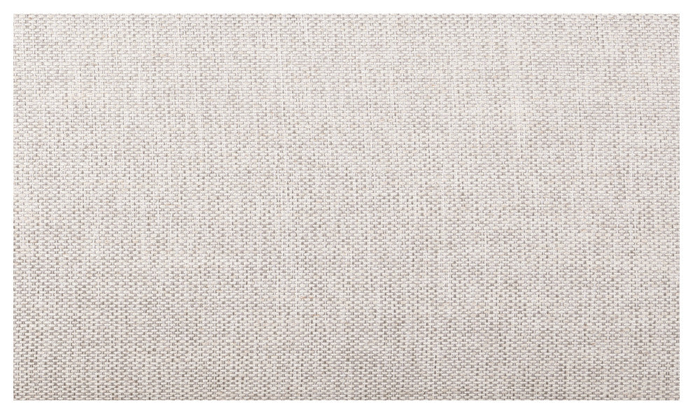 Luzon King Bed Tall Headboard Light Grey