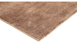 Hue Solid Area Rug, Brown, 3'x5'