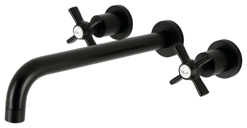 KS8050ZX Wall Mount Tub Faucet, Matte Black
