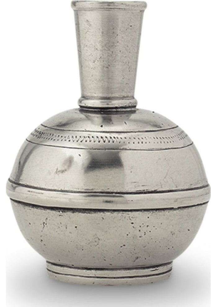 Match Bud Vase, Pewter