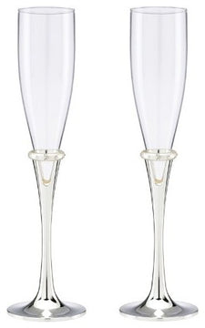 Devotion Flute Pair Champagne Glasses