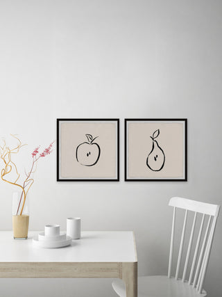 Happy Squeeze Diptych, 2-Piece Set, 12x12 Panels