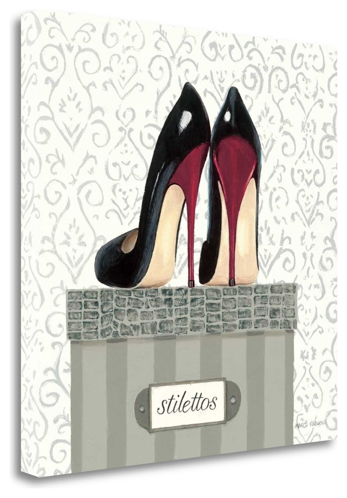 "Tres Chic Square IV" By Marco Fabiano, Giclee Print on Gallery Wrap Canvas