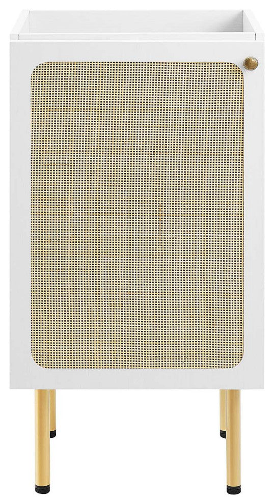 Chaucer 18" Bathroom Vanity - White White