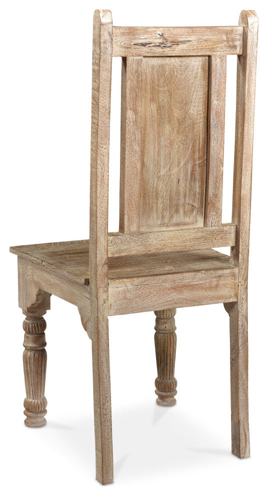 Driftwood Carved Chair- set of 2