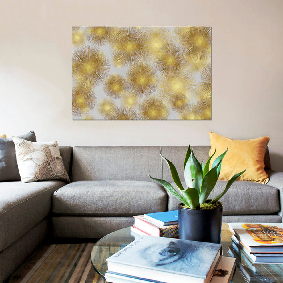 "Sunburst Cluster" by Abby Young, Canvas Print, 40"x26"