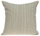 20" X 7" X 20"  Charming Transitional Beige Pillow Cover With Poly Insert