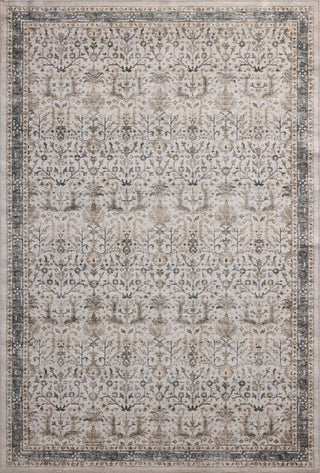 Loloi Washable Anniston Ivory/Stone Rug, 2'3"x3'9"