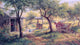 Edward Lamson Henry Stopping to Water His Horses Gallery Wrapped Canvas Print