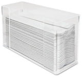 Kantek Paper Towel Dispenser, Clear Acrylic