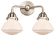 Innovations 288-2W-SN-G321 2-Light Bath Vanity Light, Brushed Satin Nickel