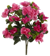 13" Azalea Artificial Plant, Set of 4