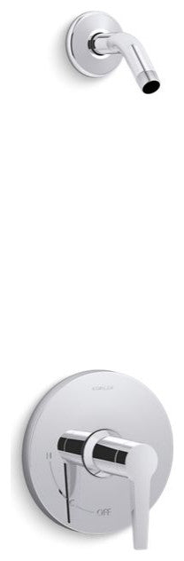 Kohler Pitch Rite-Temp Shower Trim Set, Less Showerhead