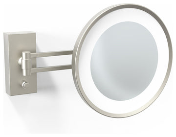 WS 36 Magnifying Makeup Mirror in Matte Nickel w/ LED Light