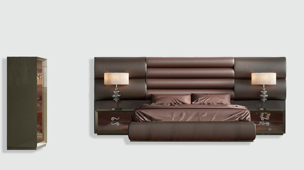 Klass 115 Bed, King With Nightstand