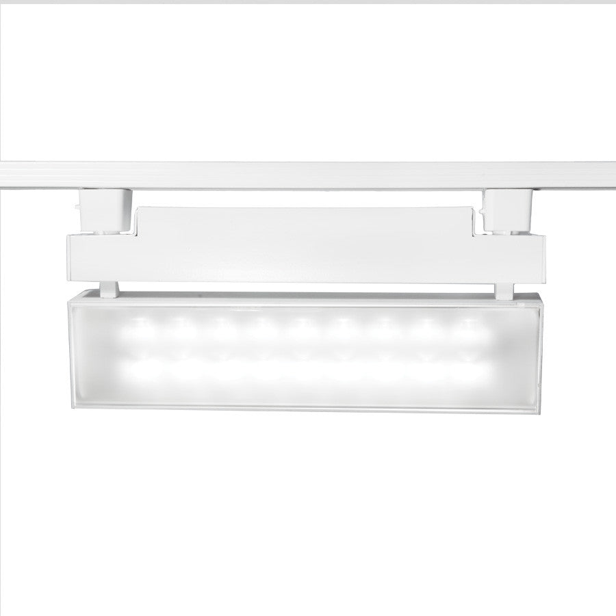 WAC Lighting Wall Washer LED 3500K in White for L Track