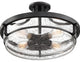Quoizel Outpost Four Light Semi-Flush Mount QF3419PN