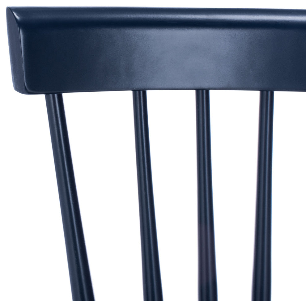 Safavieh Parker Spindle Dining Chair, Set of 2, Navy