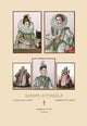 Feminine Fashions of the European Aristocracy, Sixteenth Century #1