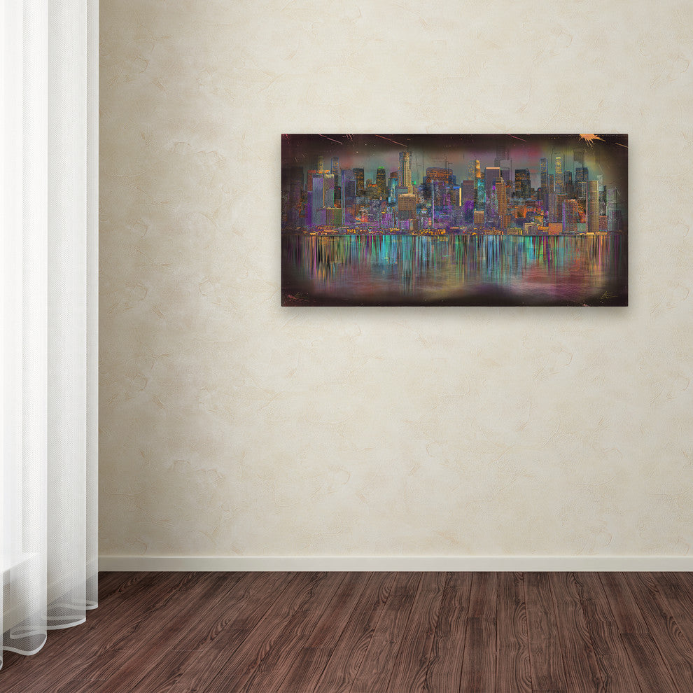 Ellicia Amando 'Los Angeles' Canvas Art
