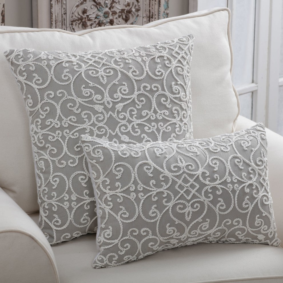 Serafina Stone 18-inch Throw Pillow