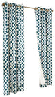 Pair of Thermal Insulated Grommet Top Curtains, Teal, 80"w X 63"l