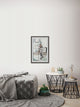 "Chillin'' at Paris" Framed Painting Print, 24"x36"