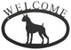 Welcome Sign, Small, Boxer