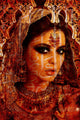 Orange Woman Photographic Artwork | Andrew Martin Arabella Touched, 39" X 59"