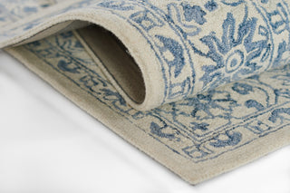 Momeni Leiden Hand Tufted Wool Ivory Area Rug 8' X 10'
