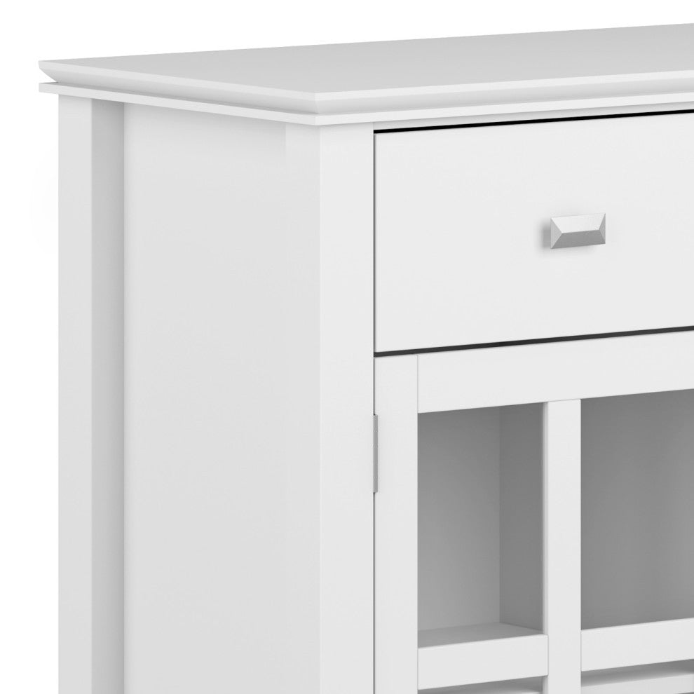 Artisan Solid Wood Sideboard Buffet, White
